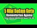 5 nilai budaya kerja kementerian agama Kanwil Kemenag bali