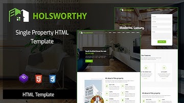 Holsworthy - Single Property HTML Template | Themeforest Website Templates and Themes