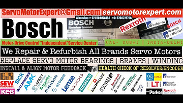 How to install Align Bosch Rexroth Resolver Angle Adjust Servo Motor Saudi KSA Qatar ARAB UAE India