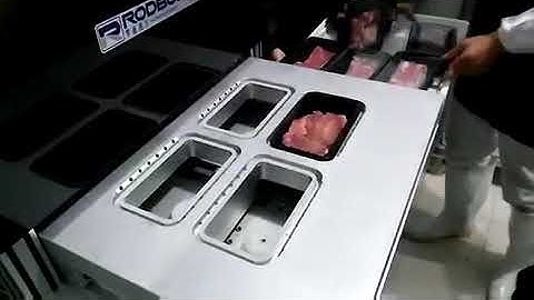 Fresh Meat Modified Atmosphere Packaging Machine Auto 5KW