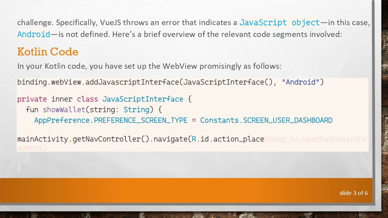 Resolving VueJS Build Issues with Android JavaScript WebView Callbacks