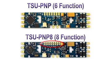 The difference between a Tsunami2 TSU-PNP and TSU-PNP8 Decoder