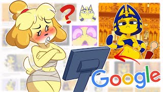 ISABELLE GOOGLES ANKHA