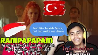 Rampapapam by Arem Ozguc & Arman Aydin feat. Buray & Feride Hilal Akın & KÖK$VL Indonesian Reaction Resimi