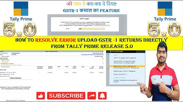 How to Resolve Vouchers Rejected by GST Portal While Uploading from TallyPrime