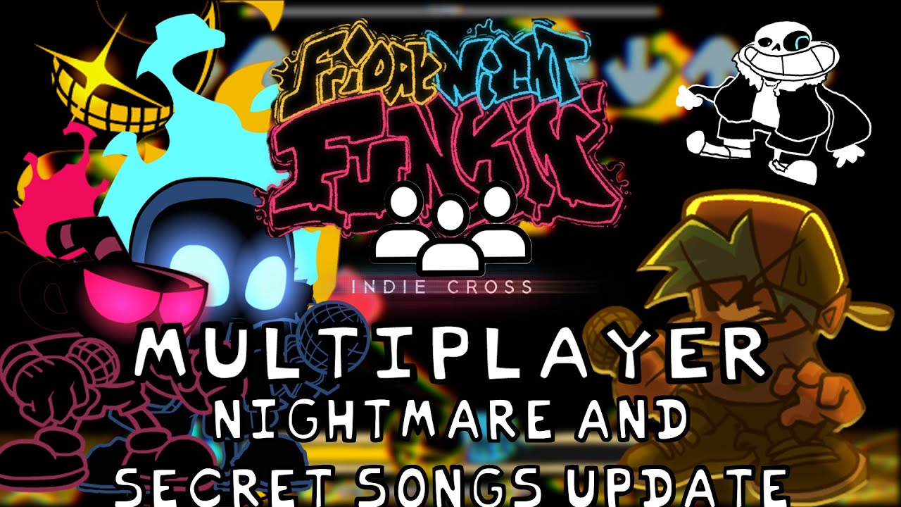Multiplayer FNF Indie Cross [Friday Night Funkin'] [Mods]