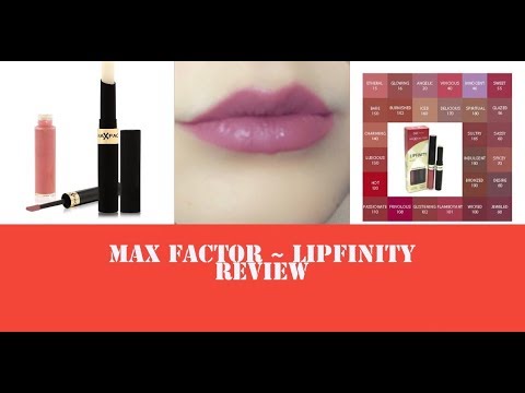 max factor lipfinity lip colour