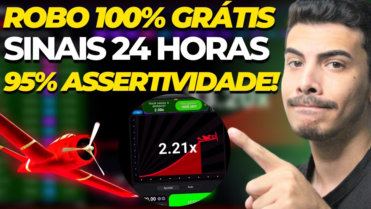 Melhor Robô Aviator Grátis! Copie e Cole Os Sinais Grátis Para o Aviator  Com 95% De Assertividade!