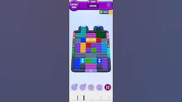 Color Block Jam level 350 #games #gaming #puzzle #gameplay #blockpuzzle #colorblockjam #game