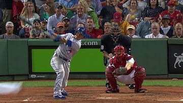 TOR@BOS: Goins plates two with a single up the middle