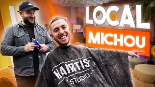 JE COUPE MICHOU DANS SON NOUVEAU LOCAL!!! (je vous montre tout)