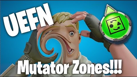 UEFN and Verse Mutator Zone Tutorial! - Creative Verse Devices Overviews - Fullscreen edition