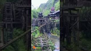 Amazing Buildings Waterwheel #Travel #Shorts