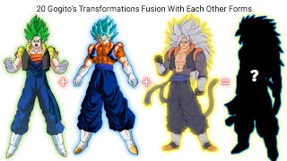 20 Gogito's Transformations Fusion With Each Other Forms | CharlieCaliph