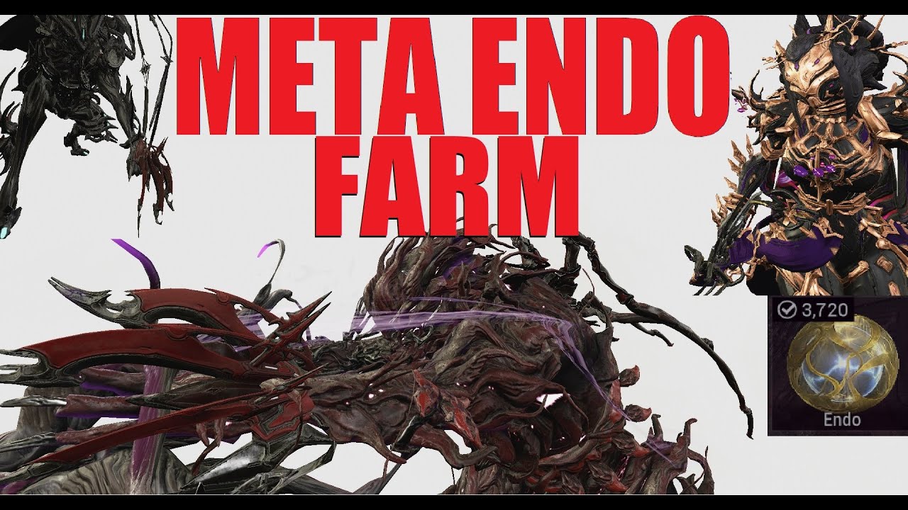 [WARFRAME] Late Game Endo Farming Meta 2023 (Team Strategy With Builds