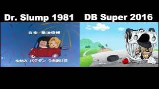 Dr. Slump Opening Comparison