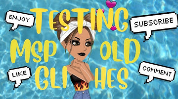 TRYING OLD MSP GLITCHES!