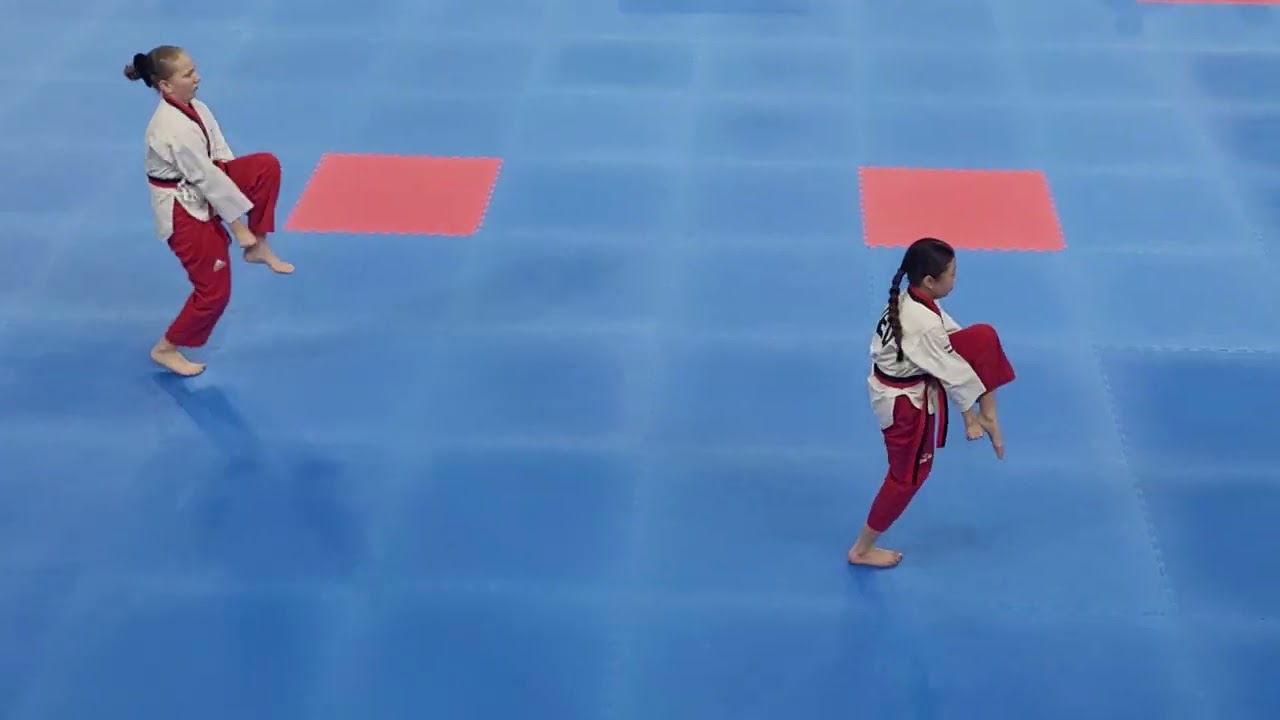 Thien-Y vs Alexandra Nikonenko (GER) in indi-cadet R8 at German Open Poomsae & Para Poomsae 2026