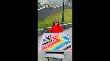 Puzzle sort ball level medium smooth colors game play