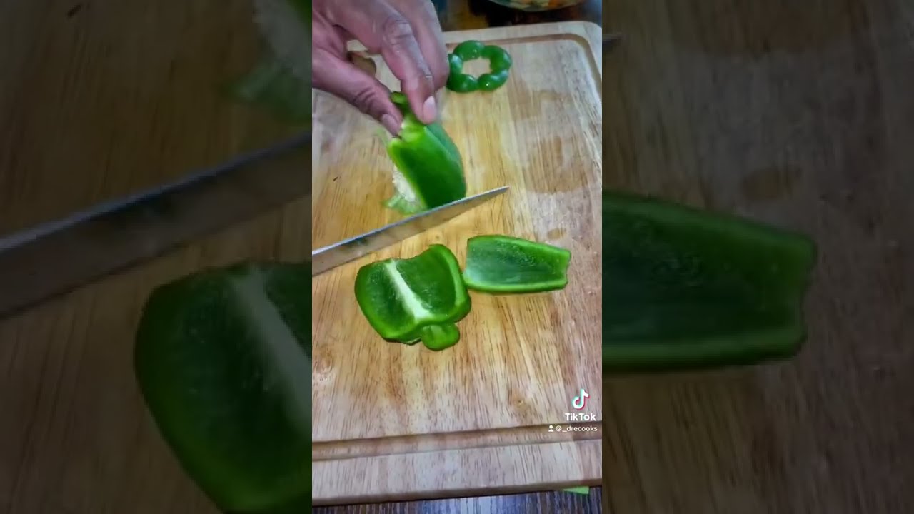 The Only Way To Cut Bell Peppers Capsicum Zerowaste