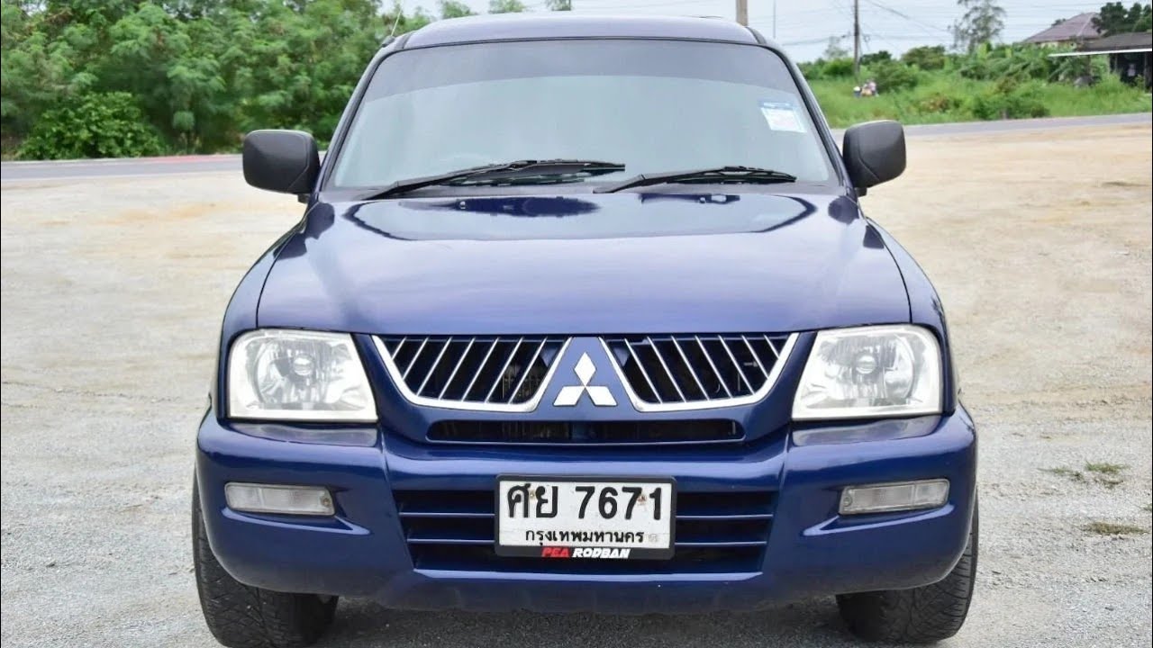 #ขายรถ กระบะ มือสอง Mitsubishi L200-Cyclone รถบ้านเครื่อง 2.5 รถสวยสภาพดี หน้าหลังเดิมๆ ราคา134,000฿