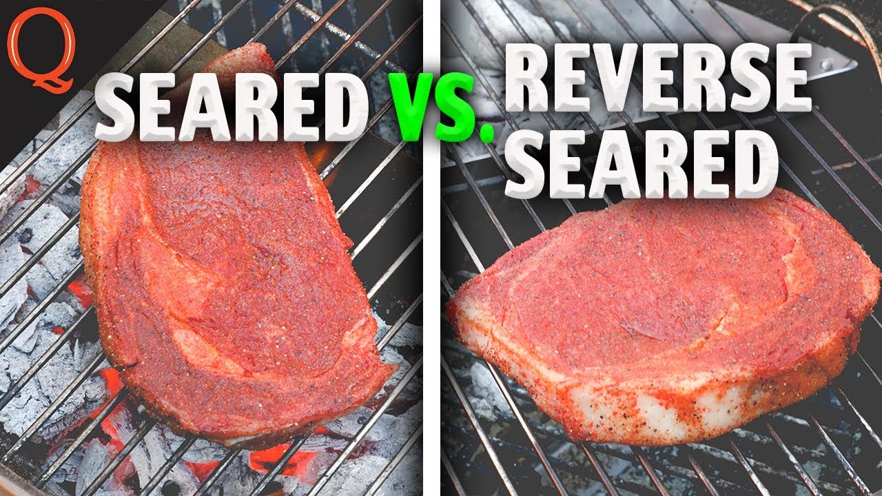 Reverse Sear Steak? Vs Regular? | Webber Kettle Ft. Kosmos Q