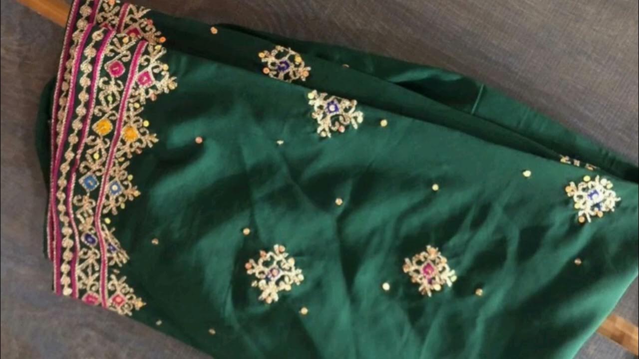 Embroidery Trouser Designs/Embroidered Trouser/Embroidery YouTube
