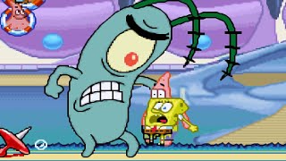 SpongeBob&#39;s Atlantis SquarePantis GBA - All Bosses