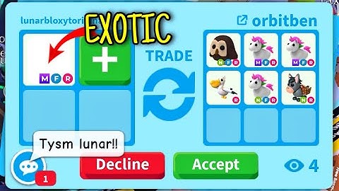 😱👌 ONE OF MY BEST TRADES | TRADED 1 MEGA EXOTIC FOR NEON OWL AND GOOD ADDS!!