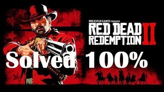 Solved 100% Error Red Dead Redemption 2 Exited Unexpectedly RDR2 Launcher Crashing [3 Methods]