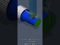Fusion 360 manufacturing simulation #fusion360 #mechanicalengineering #engineering #youtubeshorts