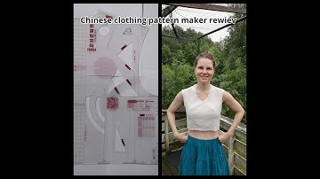 Chinese sewing form ruler for drafting clothing patterns review