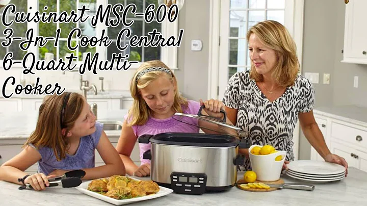 Cuisinart MSC-600 3-in-1 Cook Central: The Secret to Making Perfect Meals, Even If You're Not a Chef
