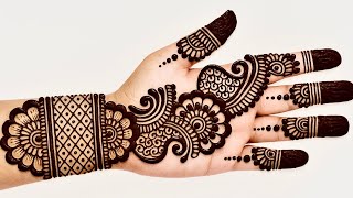 Teej Special Mehndi Design Simple Mehndi Design Easy Mehndi For Hand Mehndi Mehendi