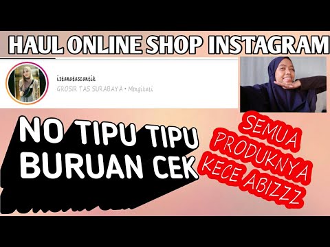 rekomendasi online shop indonesia  murah HAUL review 