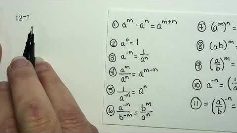 (330) Sections 5.1/5.2 Integer Exponents and Scientific Notation Part 2/5