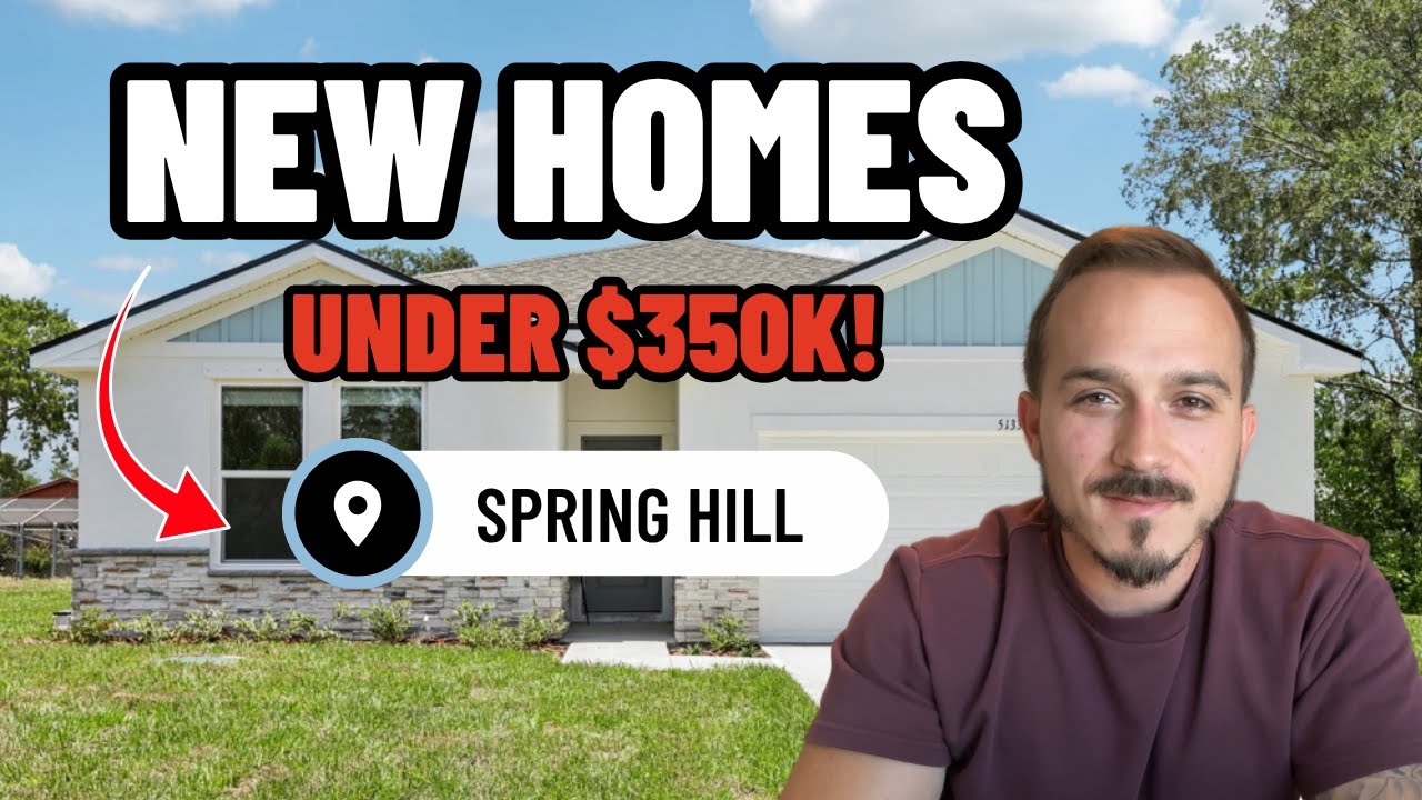 Affordable New Homes in Spring Hill FL | New Construction Homes Under $350,000