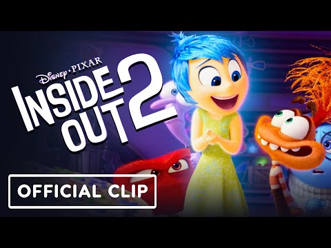 Inside Out 2 - Official 'Where Can I Put My Stuff' Clip (2024) Maya Hawke, Amy Poehler