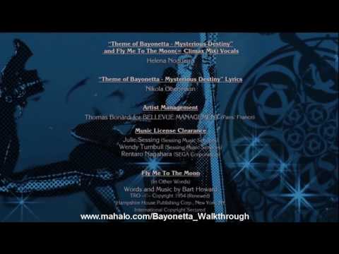 Bayonetta Walkthrough - The Ending Credits