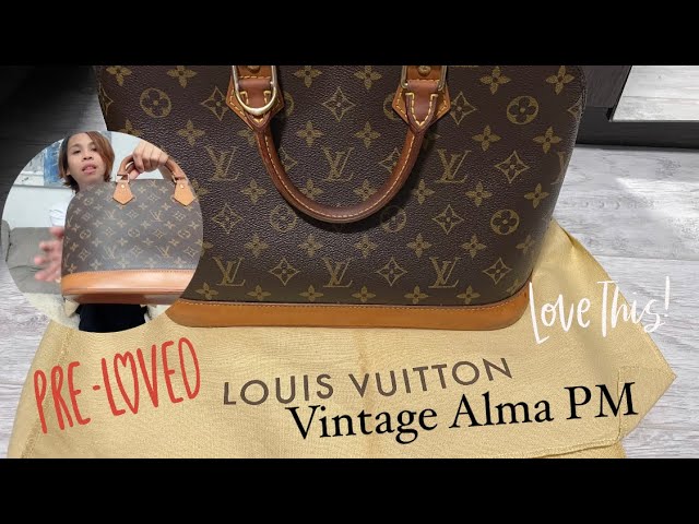 Louis Vuitton Alma PM, VINTAGE, Pre-loved
