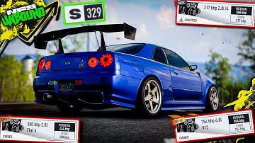 Best Engine Swap for S Tier | Nissan Skyline R34 GT-R V-Spec | Need For Speed Unbound