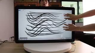 32 inch FHD1920*1080 Projected Capacitive Touch Screen Monitors  for kiosk, self-service locker