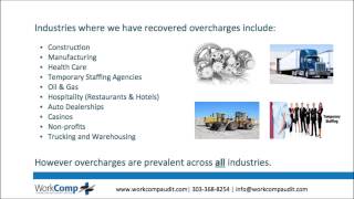 Workers' Compensation Audit - Recover Premium Overcharges