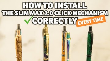 Essential tips for assembling the Slim Max 2.0 click assembly