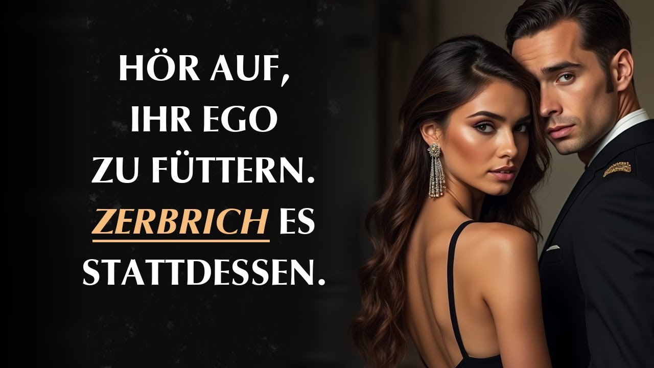 Ist es klüger, ihr Ego nicht zu nähren, damit sie dich mehr begehrt