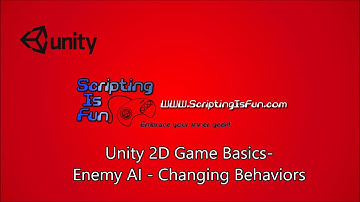 Unity 2D Game Basics - Enemy AI - Switching Between AI States