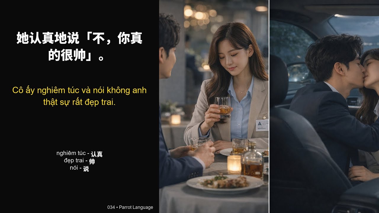 故事学越南语会话｜像初恋的他…今天我要见他（情景对话·情感表达）