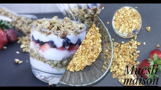 MUESLI FAIT MAISON --- موسلي مغدي لسحور متوازن