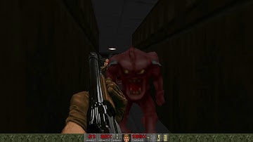 [v 0 .95] Doom Neural Upscale 2X - Ultimate Doom Gameplay 4