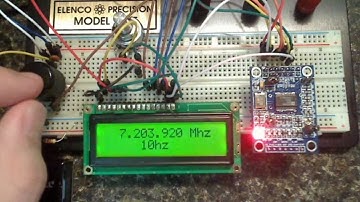 7mhz DDS VFO using AD9850 and Arduino Uno R3